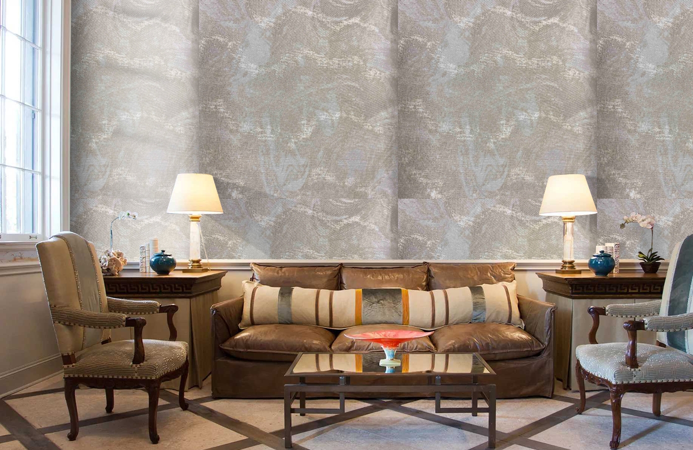 Обои 82469 фото в интерьере кабинета