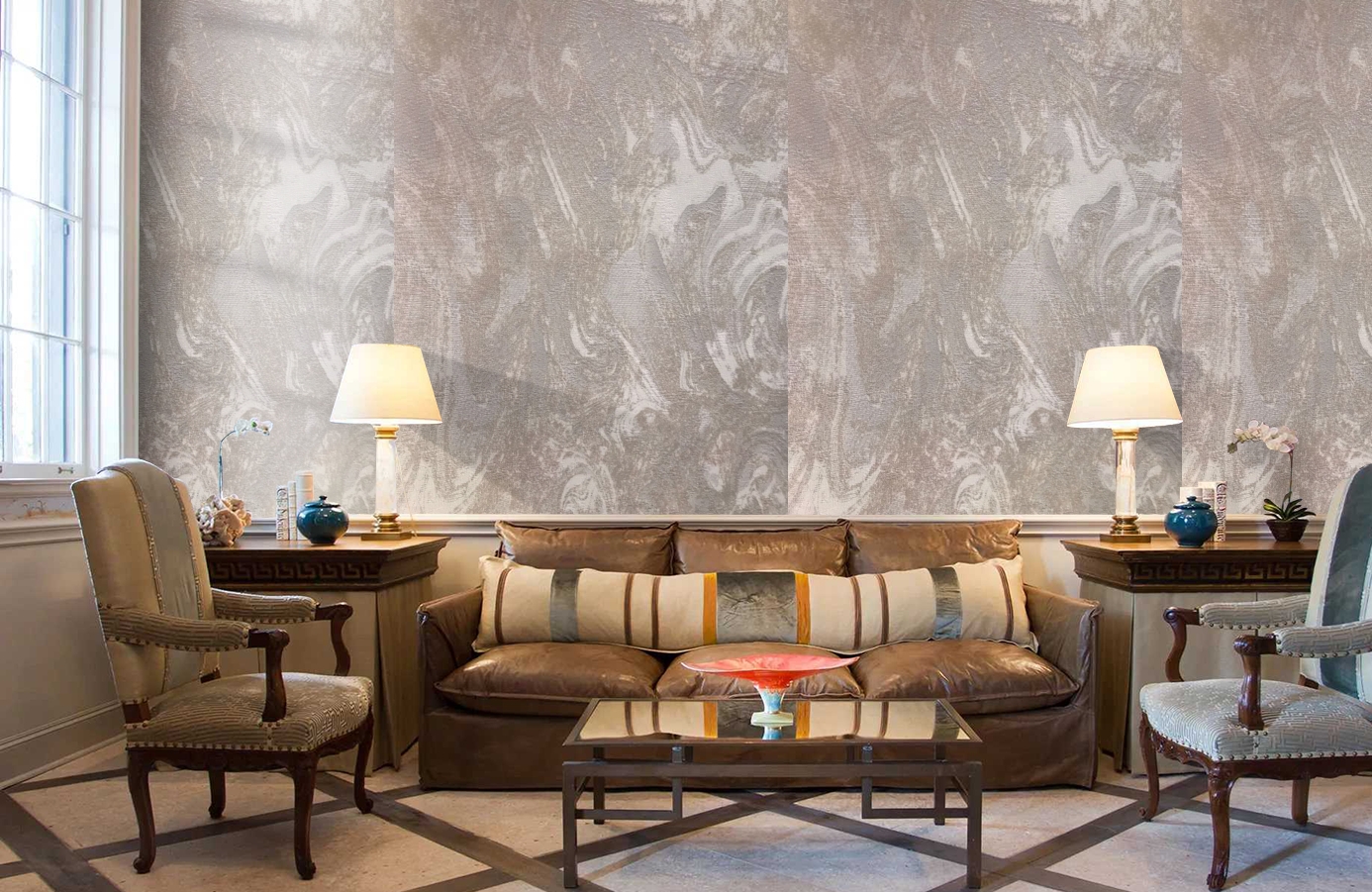 Обои 82471 фото в интерьере кабинета