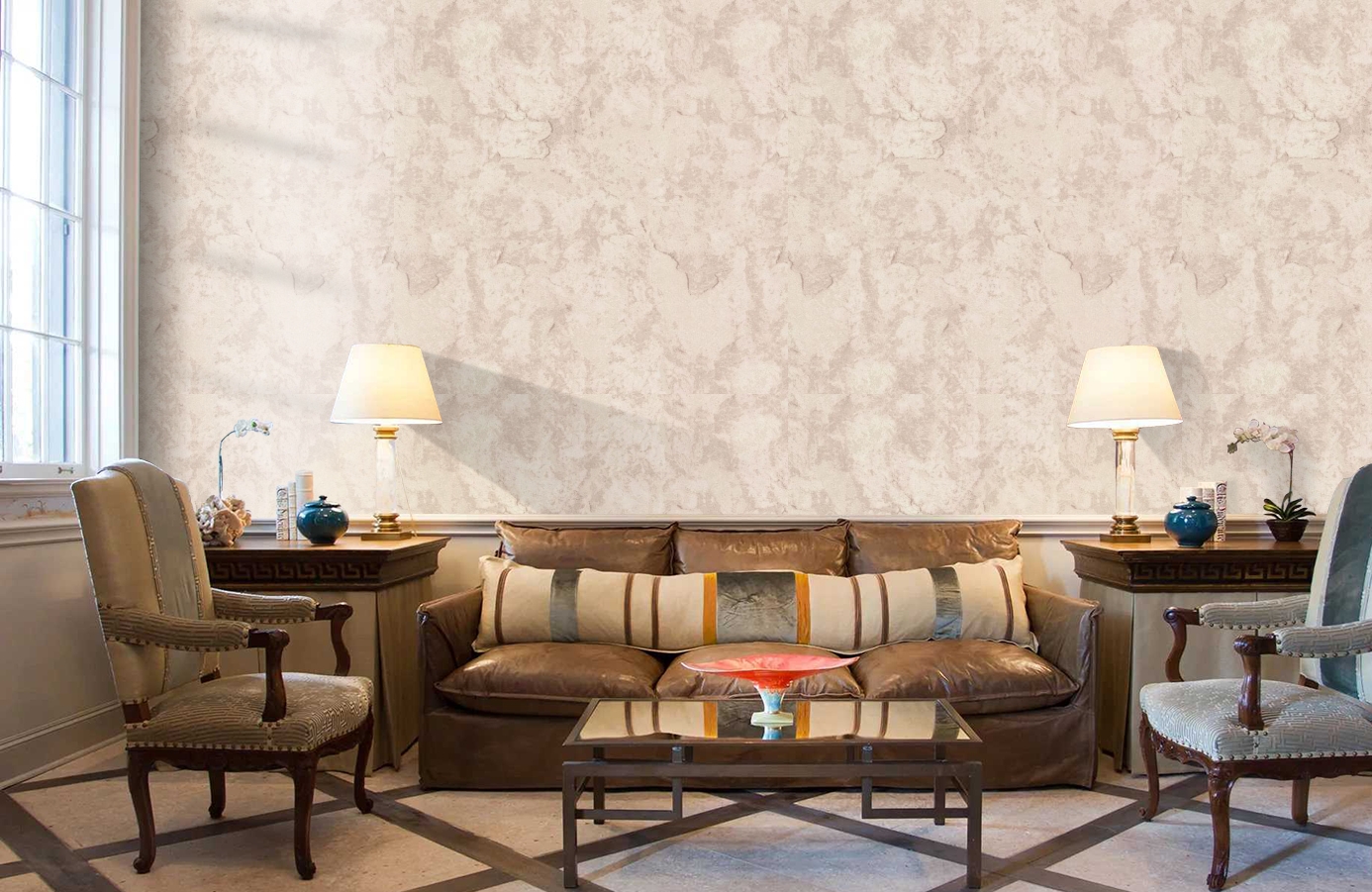 Обои 82643 фото в интерьере кабинета