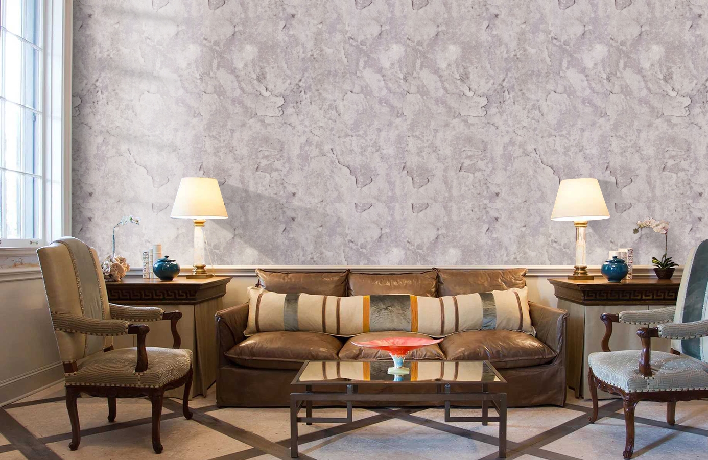 Обои 82662 фото в интерьере кабинета