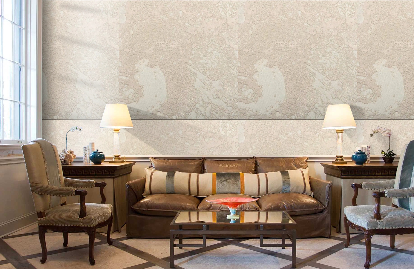 Обои 82696 фото в интерьере кабинета