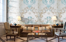 Обои 82804 фото в интерьере кабинета превью