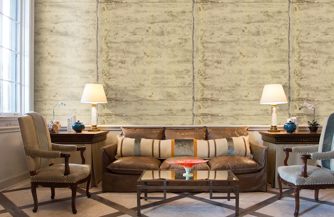 Обои 83251 фото в интерьере кабинета