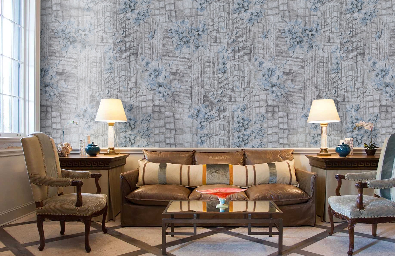 Обои 83263 фото в интерьере кабинета Обои 83263 фото в интерьере кабинета