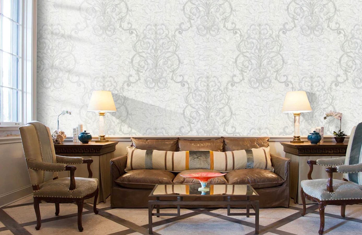 Обои 83303 фото в интерьере кабинета