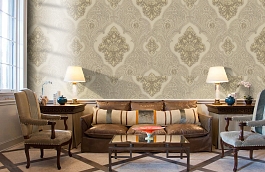 Обои 83402 фото в интерьере кабинета превью