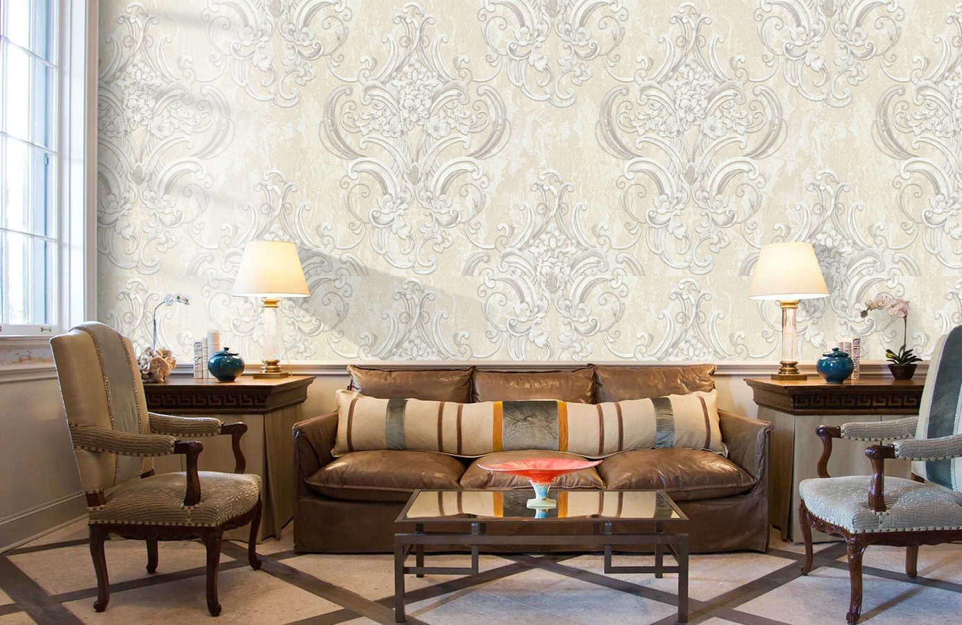 Обои 83429 фото в интерьере кабинета