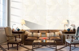 Обои 1050-00 фото в интерьере кабинета превью