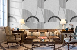 Обои 1127-11 фото в интерьере кабинета превью