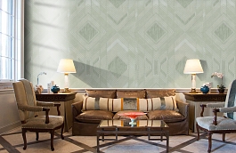 Обои 1133-04 фото в интерьере кабинета превью