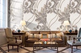 Обои 1153-17 фото в интерьере кабинета превью