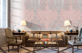 Обои 1157-07 фото в интерьере кабинета превью