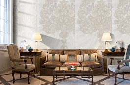 Обои 1157-11 фото в интерьере кабинета превью