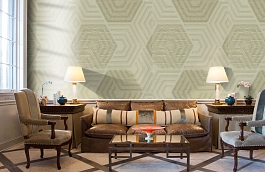 Обои 1161-04 фото в интерьере кабинета превью