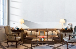 Обои 2551-1 фото в интерьере кабинета превью