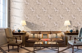 Обои 3499-4 фото в интерьере кабинета превью