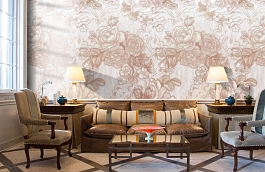 Обои 3587-6 фото в интерьере кабинета превью