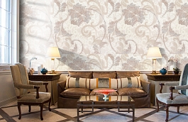 Обои 3593-3 фото в интерьере кабинета превью