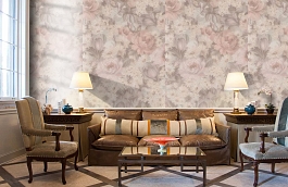 Обои 3643-4 фото в интерьере кабинета превью