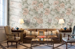 Обои 3643-5 фото в интерьере кабинета превью