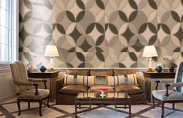 Обои 3722-5 фото в интерьере кабинета превью