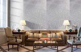 Обои 3727-5 фото в интерьере кабинета превью