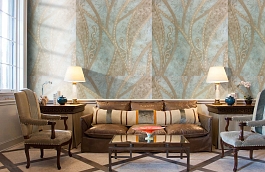 Обои 43925 фото в интерьере кабинета превью