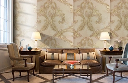 Обои 43958 фото в интерьере кабинета превью