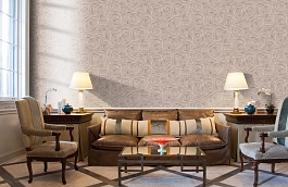 Обои 4537-4 фото в интерьере кабинета превью