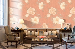 Обои 5216-13 фото в интерьере кабинета превью