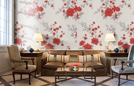 Обои 5269-06 фото в интерьере кабинета превью