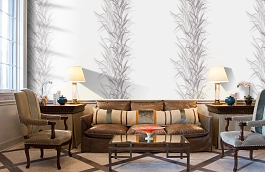 Обои 6138-3 фото в интерьере кабинета превью