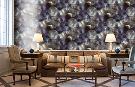 Обои 6172-3 фото в интерьере кабинета превью