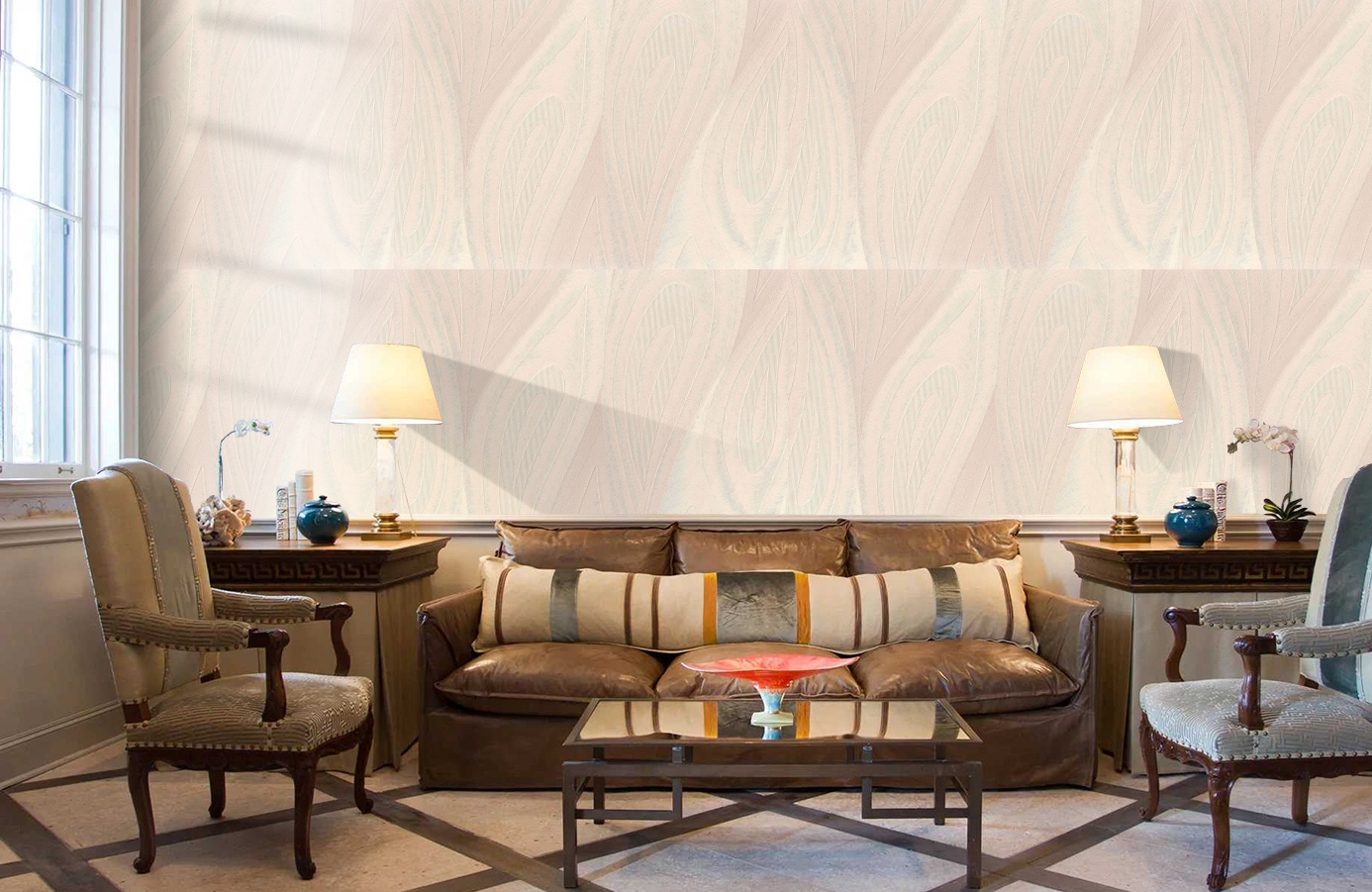 Обои 7005-00 фото в интерьере кабинета Обои 7005-00 фото в интерьере кабинета