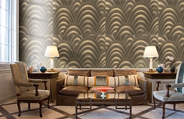 Обои 7028-12 фото в интерьере кабинета превью