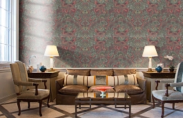 Обои 7031-07 фото в интерьере кабинета превью