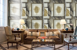 Обои 7043-22 фото в интерьере кабинета превью