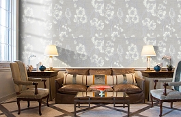 Обои 7049-11 фото в интерьере кабинета превью