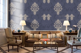 Обои 7053-20 фото в интерьере кабинета превью