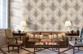 Обои 7055-06 фото в интерьере кабинета превью