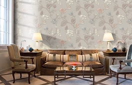 Обои 7080-11 фото в интерьере кабинета превью