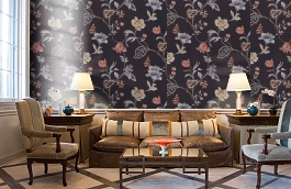 Обои 7080-20 фото в интерьере кабинета превью