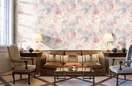 Обои 7088-20 фото в интерьере кабинета превью