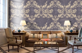 Обои 7090-22 фото в интерьере кабинета превью