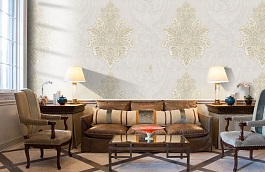 Обои 7098-11 фото в интерьере кабинета превью