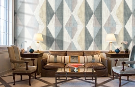 Обои 7104-04 фото в интерьере кабинета превью