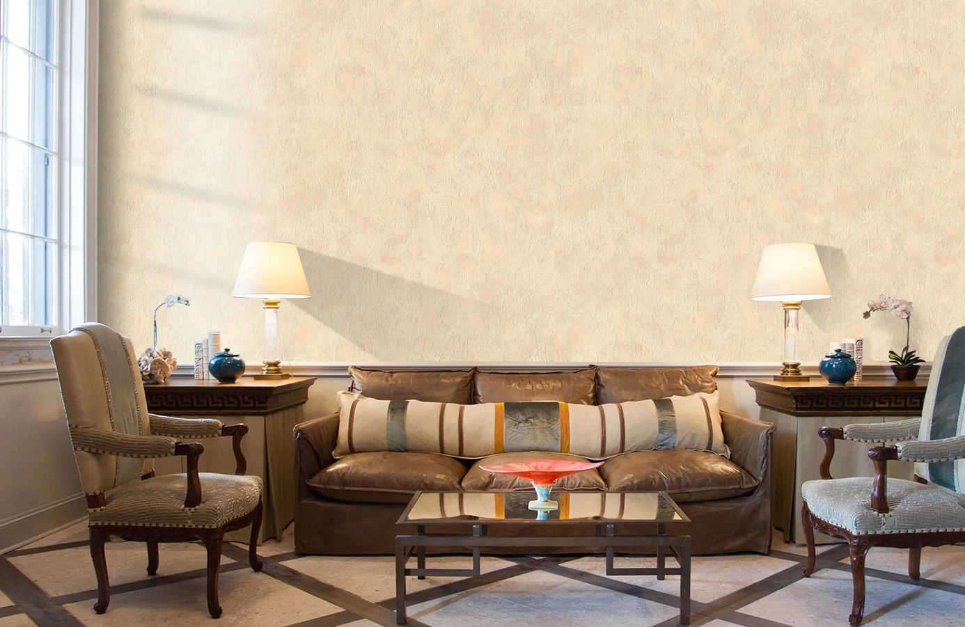 Обои 7122-20 фото в интерьере кабинета