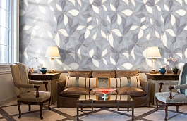 Обои 7144-03 фото в интерьере кабинета превью