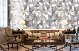 Обои 7144-23 фото в интерьере кабинета превью