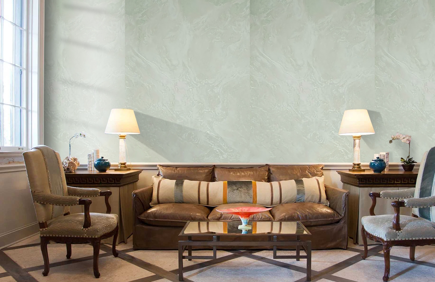 Обои 71520 фото в интерьере кабинета